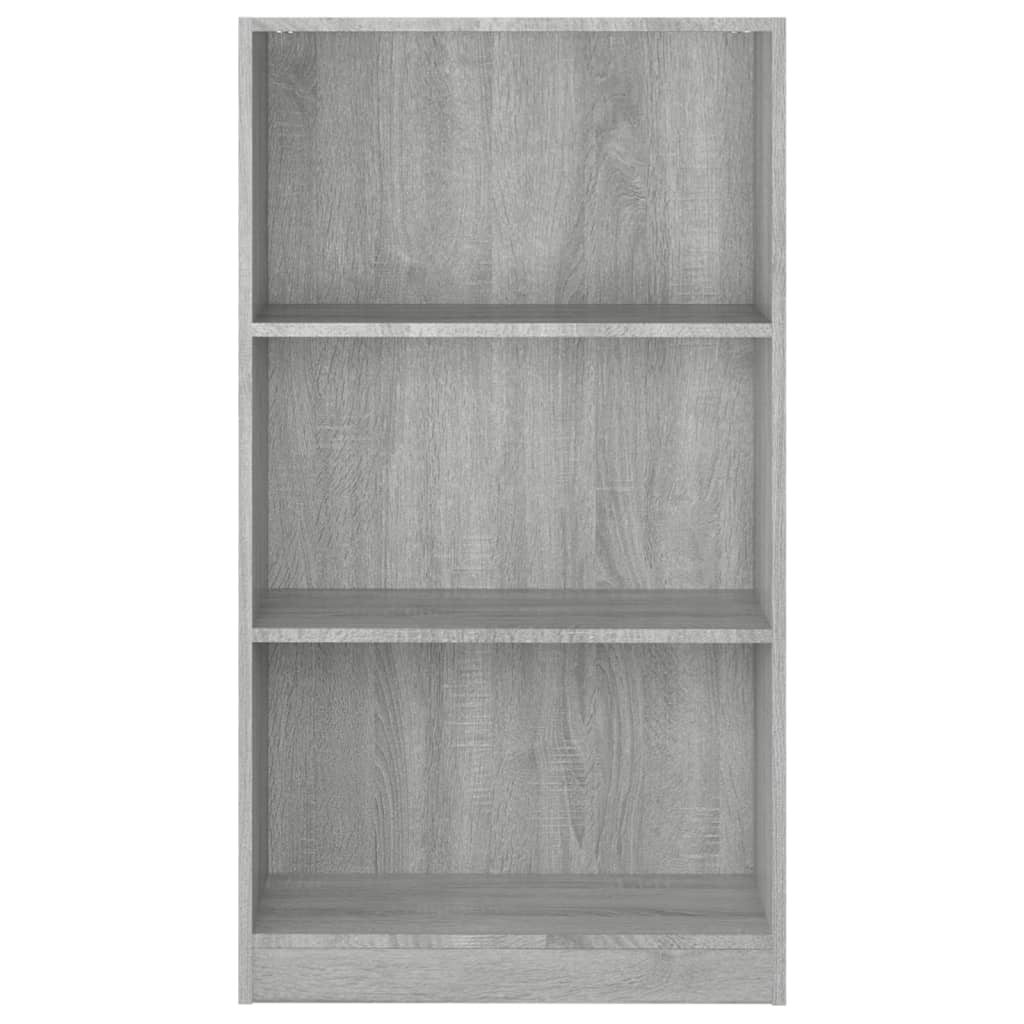 Kirjahylly harmaa Sonoma 60x24x109 cm tekninen puu - Sisustajankoti.fi