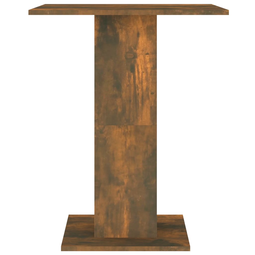 Bistropöytä savutammi 60x60x75 cm tekninen puu - Sisustajankoti.fi