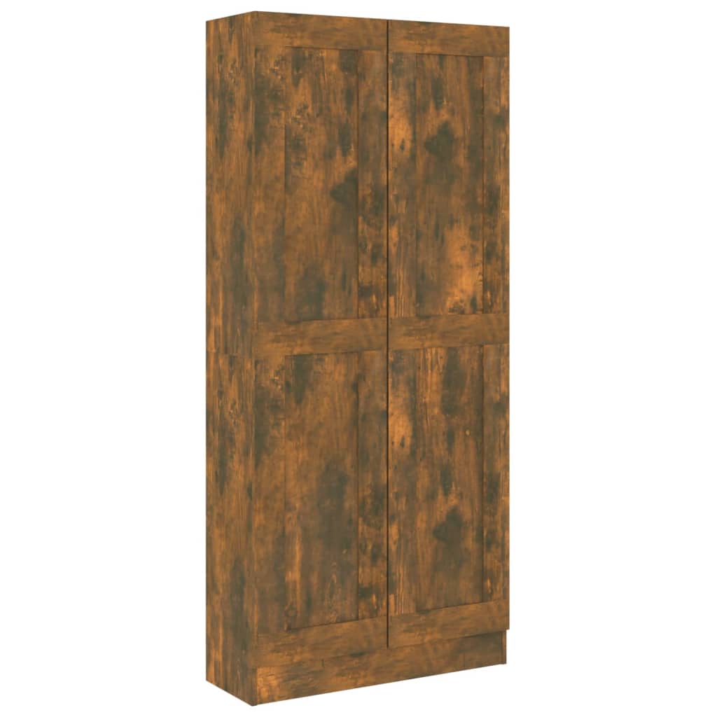 Kylpyhuoneen kaappi savutammi 82,5x30,5x185,5 cm tekninen puu - Sisustajankoti.fi