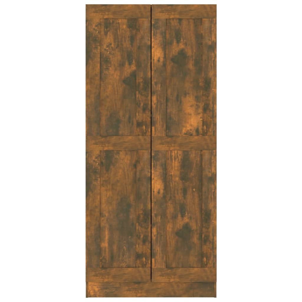 Kylpyhuoneen kaappi savutammi 82,5x30,5x185,5 cm tekninen puu - Sisustajankoti.fi