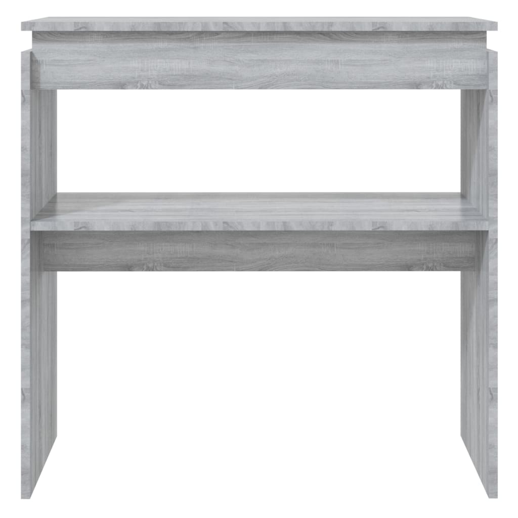Konsolipöytä harmaa Sonoma 80x30x80 cm tekninen puu - Sisustajankoti.fi