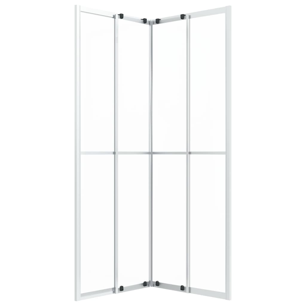 Suihkukaappi huurrettu ESG 80x80x180 cm - Sisustajankoti.fi
