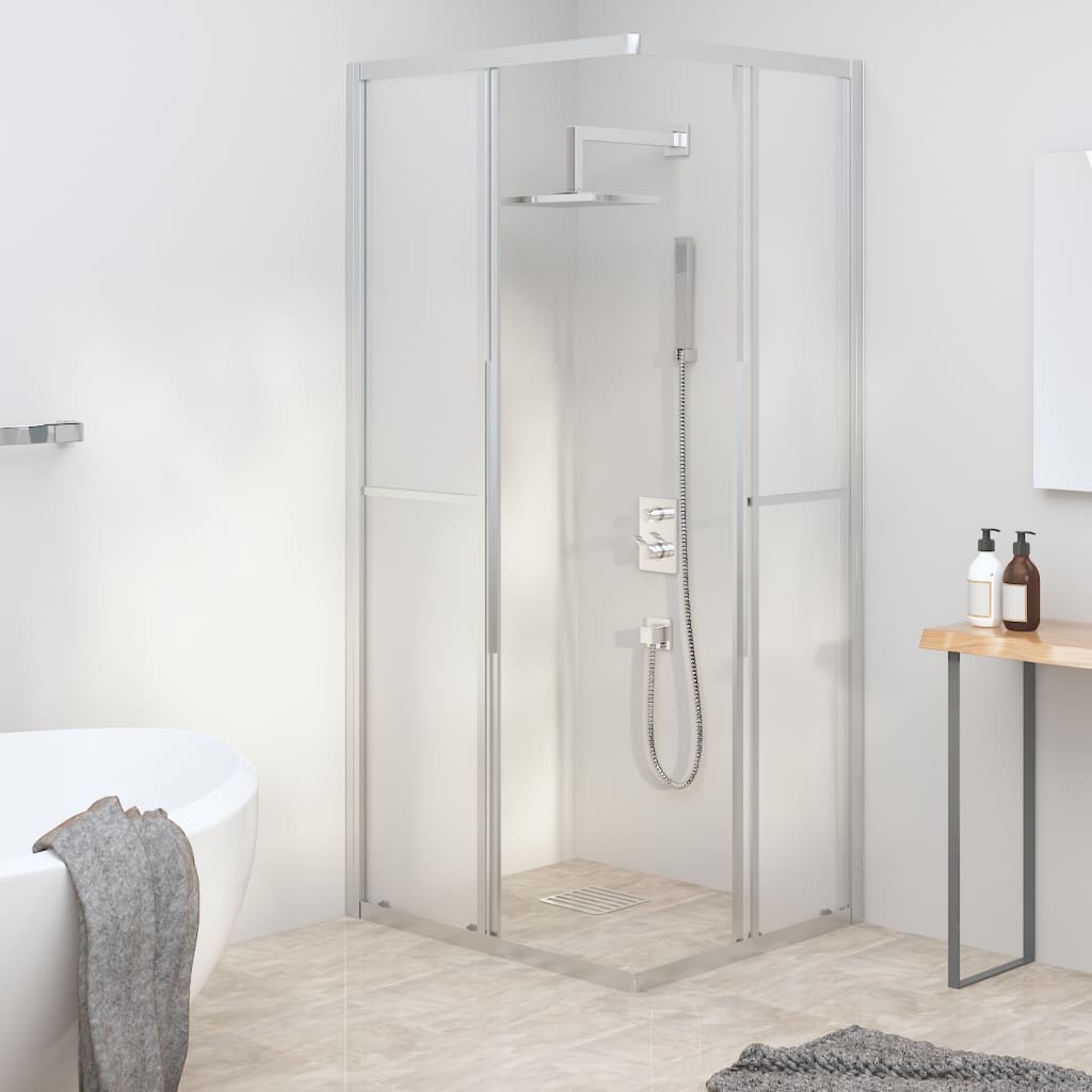 Suihkukaappi huurrettu ESG 90x70x180 cm - Sisustajankoti.fi