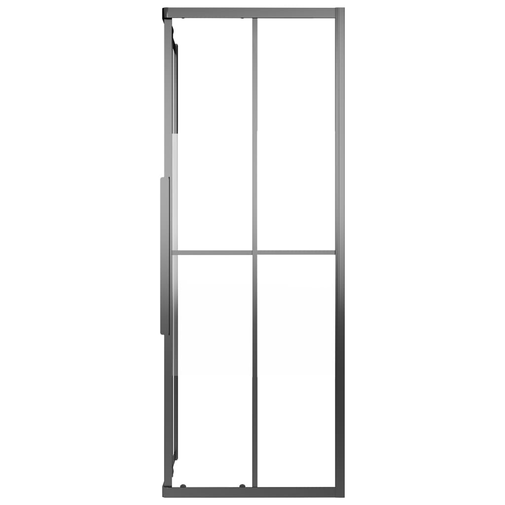 Suihkukaappi puolihuurrettu ESG 80x70x180 cm musta - Sisustajankoti.fi