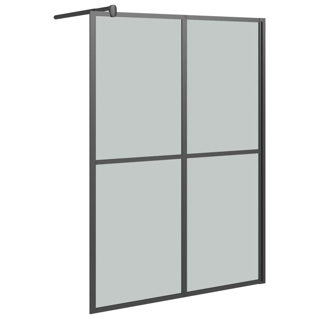 Walk-in suihkuseinäke 145x195 cm tumma karkaistu lasi - Sisustajankoti.fi