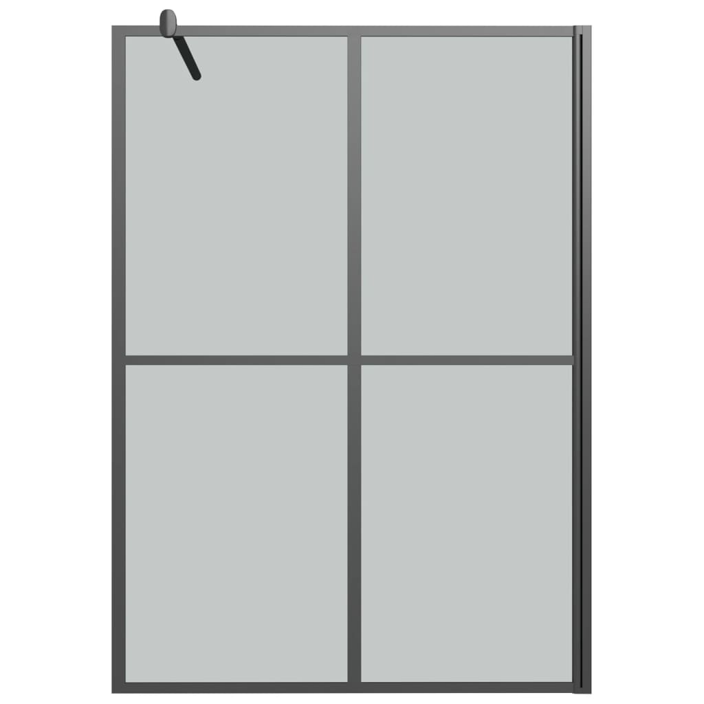Walk-in suihkuseinäke 145x195 cm tumma karkaistu lasi - Sisustajankoti.fi