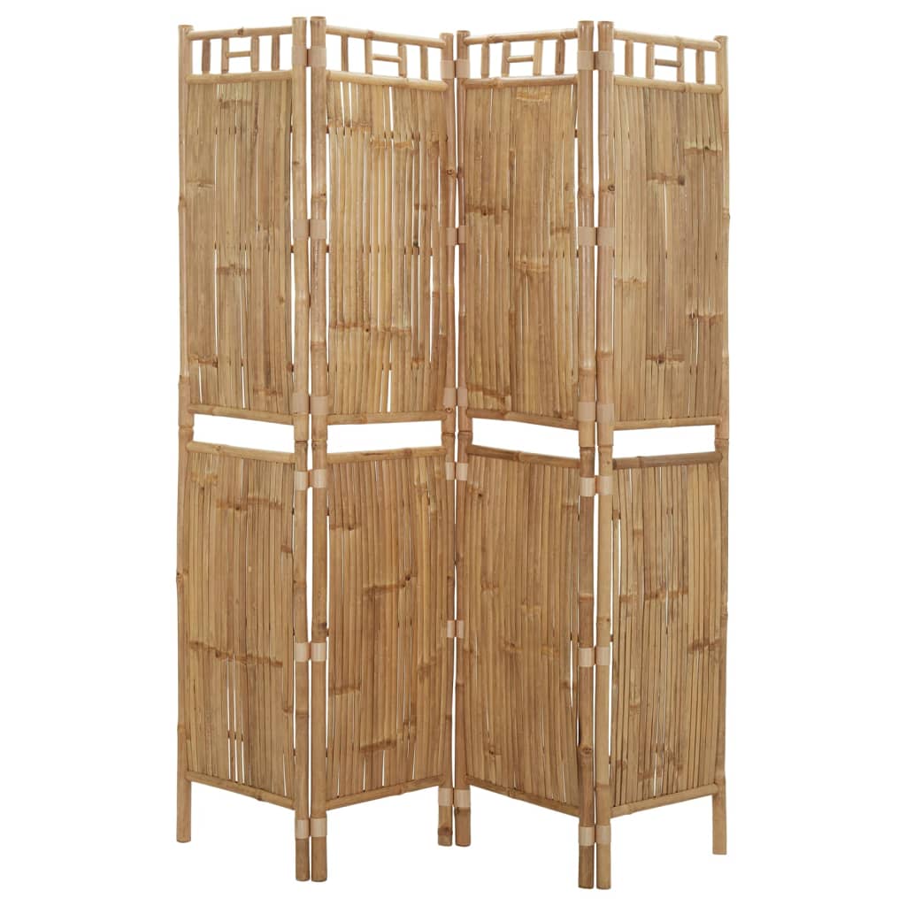 4-paneelinen tilanjakaja bambu 160x180 cm - Sisustajankoti.fi