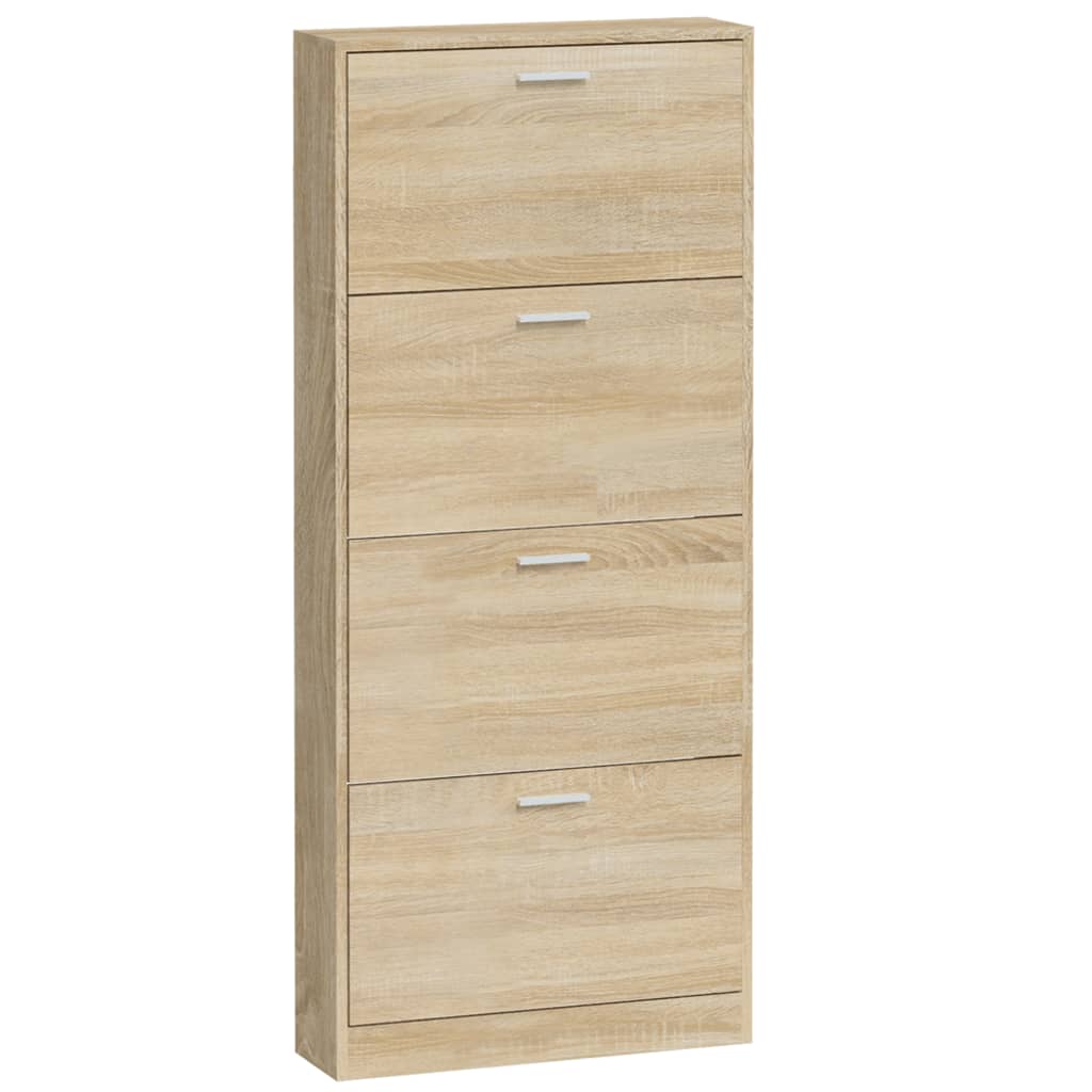 Kenkäkaappi tammi 59x17x150 cm tekninen puu - Sisustajankoti.fi