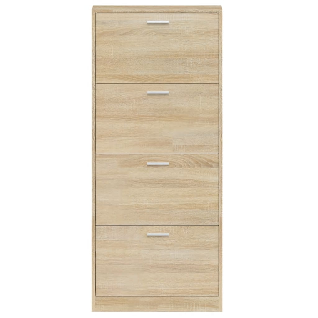 Kenkäkaappi tammi 59x17x150 cm tekninen puu - Sisustajankoti.fi