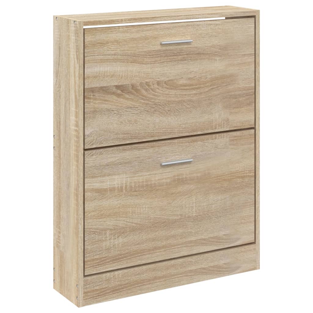 Kenkäkaappi tammi 59x17x81 cm tekninen puu - Sisustajankoti.fi