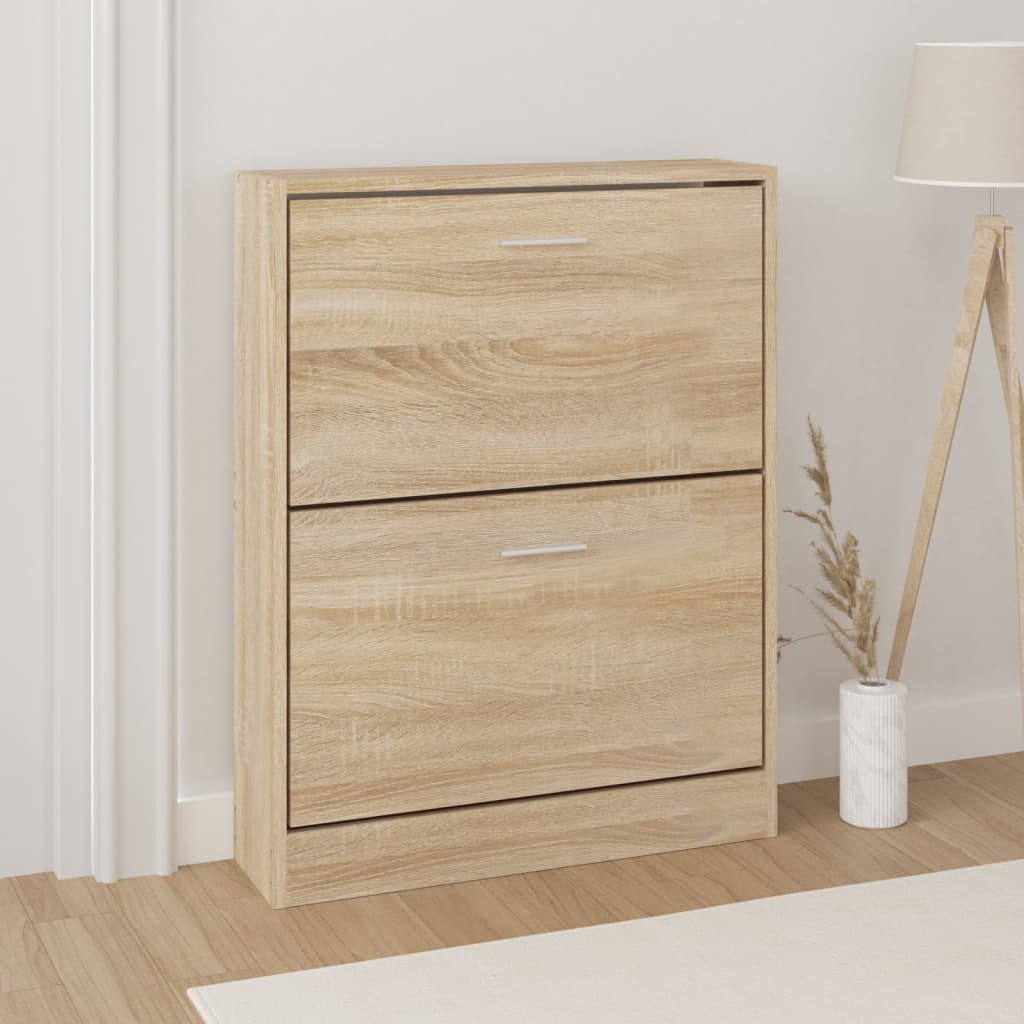 Kenkäkaappi tammi 59x17x81 cm tekninen puu - Sisustajankoti.fi