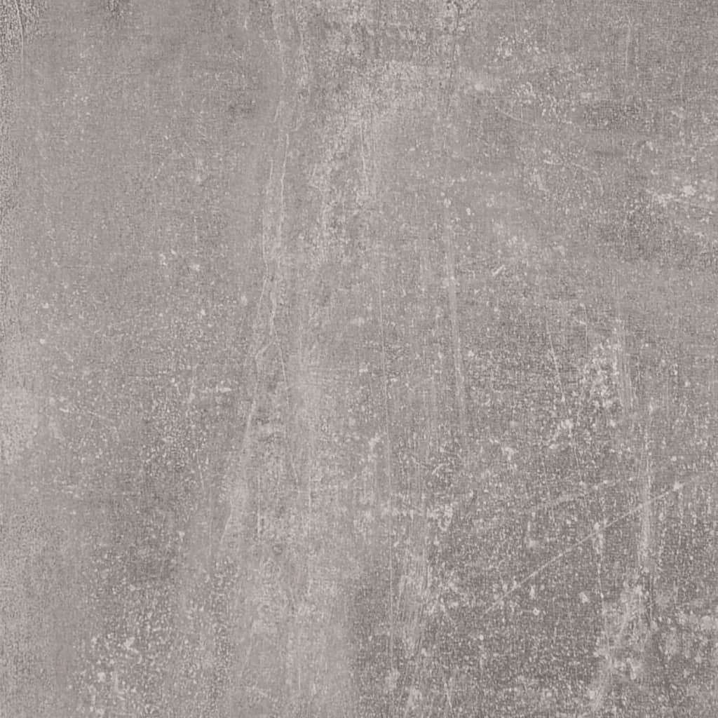 Työpöytä laatikolla ja kaapilla betoninharmaa 100x40x73 cm puu - Sisustajankoti.fi