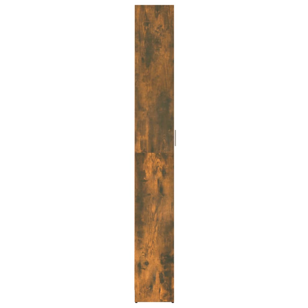 Eteisen vaatekaappi savutammi 55x25x189 cm tekninen puu - Sisustajankoti.fi
