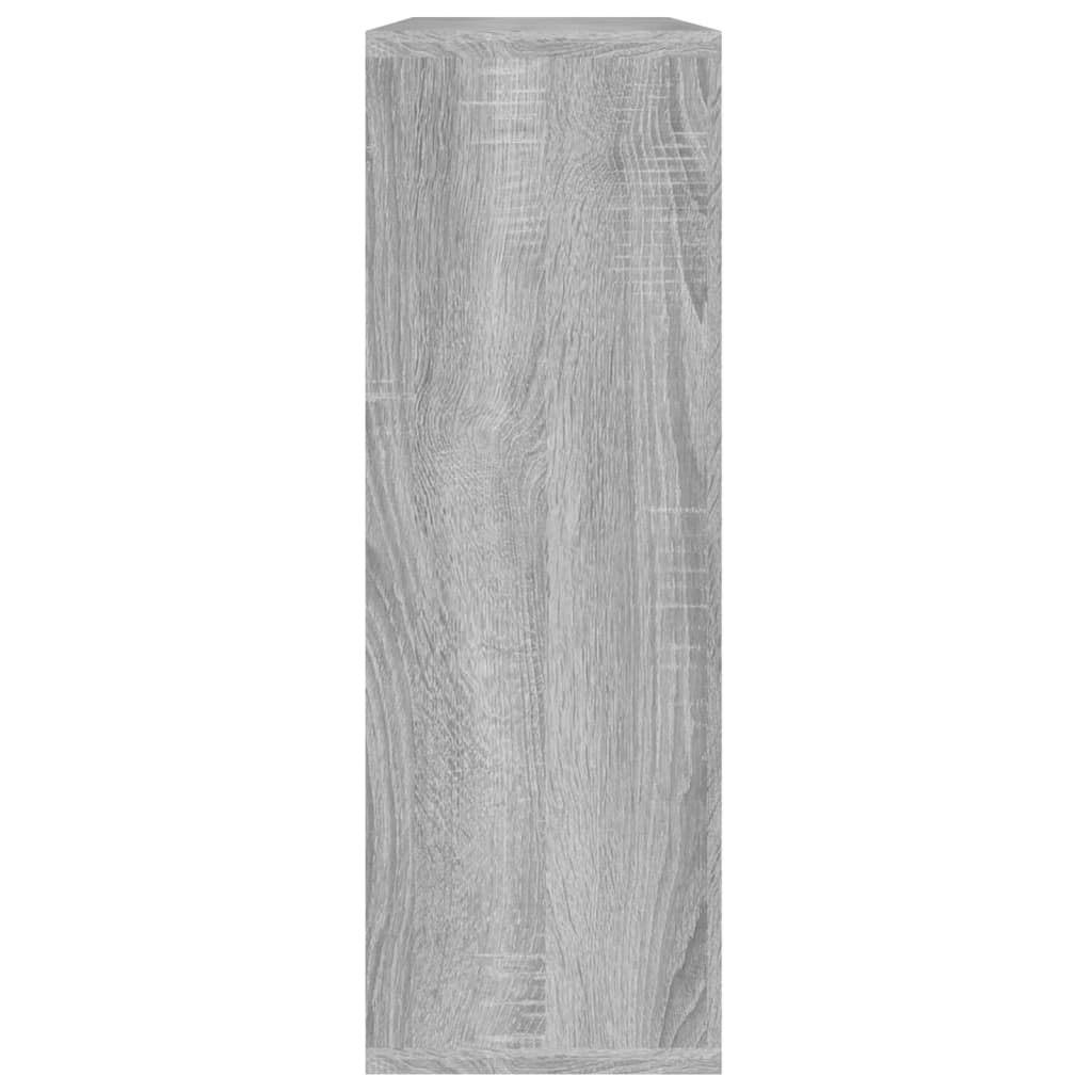 Seinähylly harmaa Sonoma 104x20x58,5 cm tekninen puu - Sisustajankoti.fi
