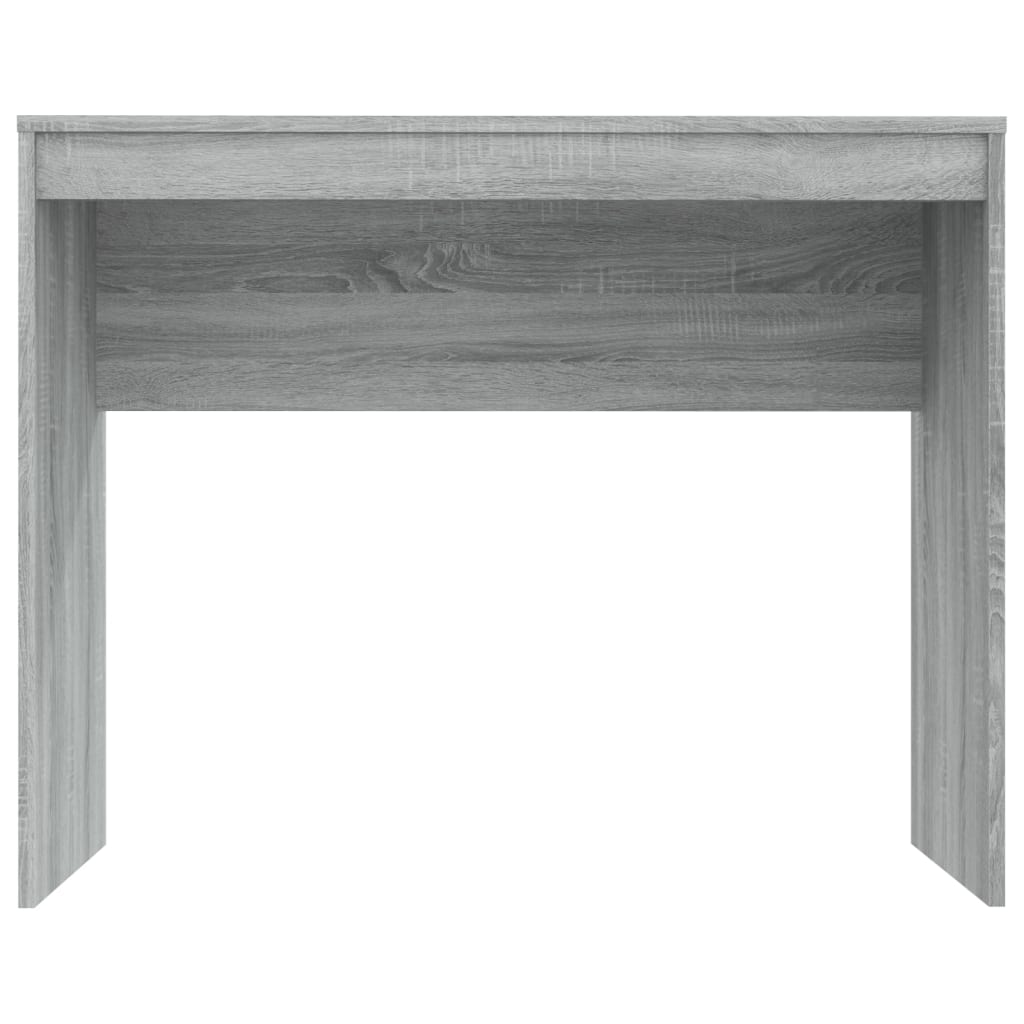 Työpöytä harmaa Sonoma 90x40x72 cm tekninen puu - Sisustajankoti.fi