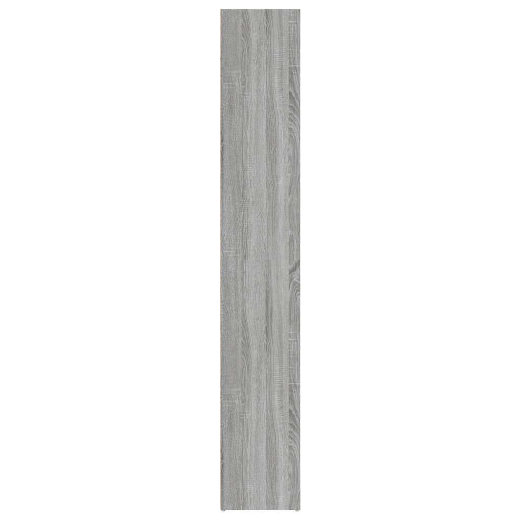 Kirjahylly harmaa Sonoma 40x30x189 cm tekninen puu - Sisustajankoti.fi