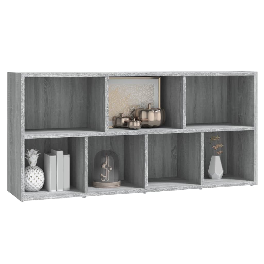 Kirjahylly harmaa Sonoma 50x25x106 cm - Sisustajankoti.fi
