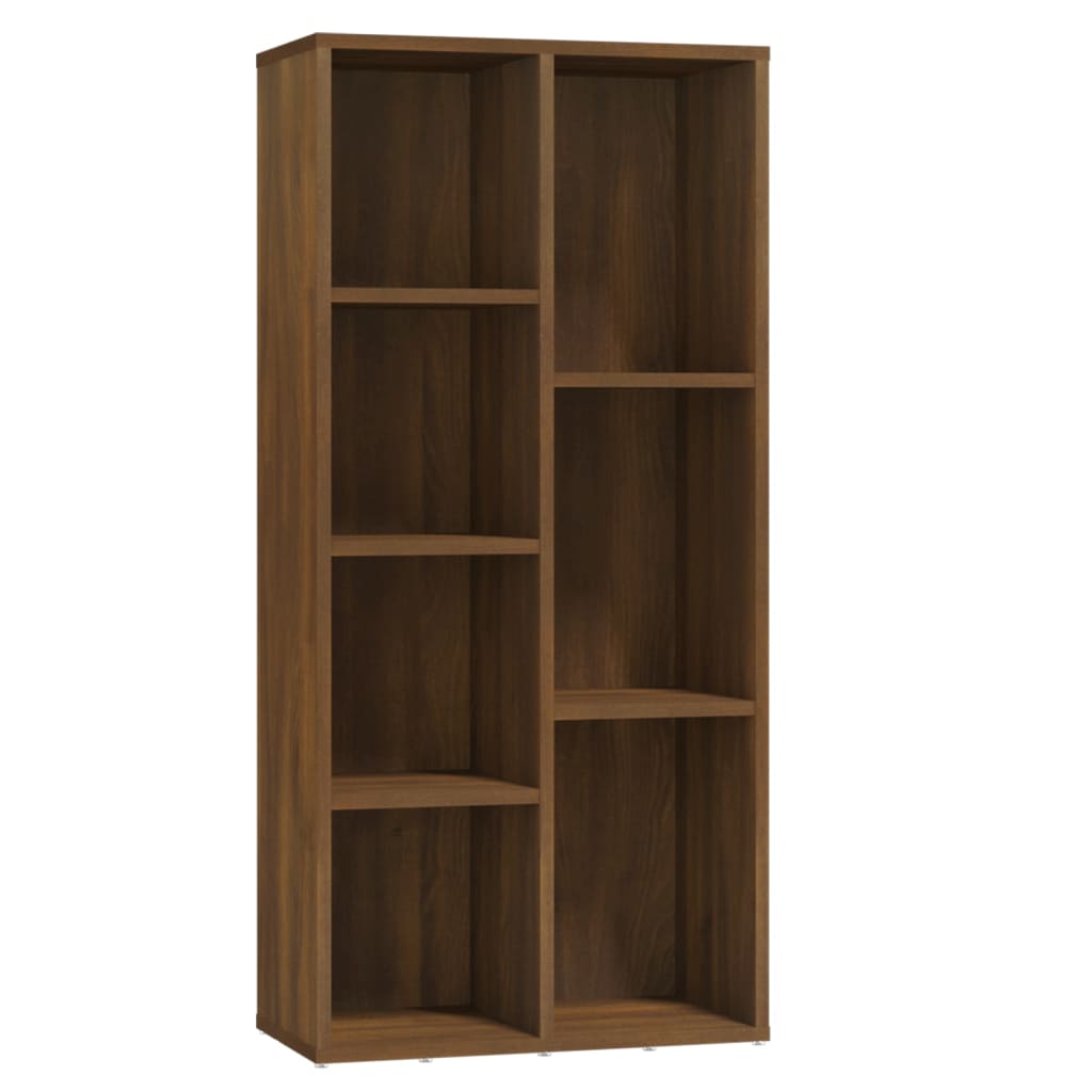 Kirjahylly ruskea tammi 50x25x106 cm - Sisustajankoti.fi