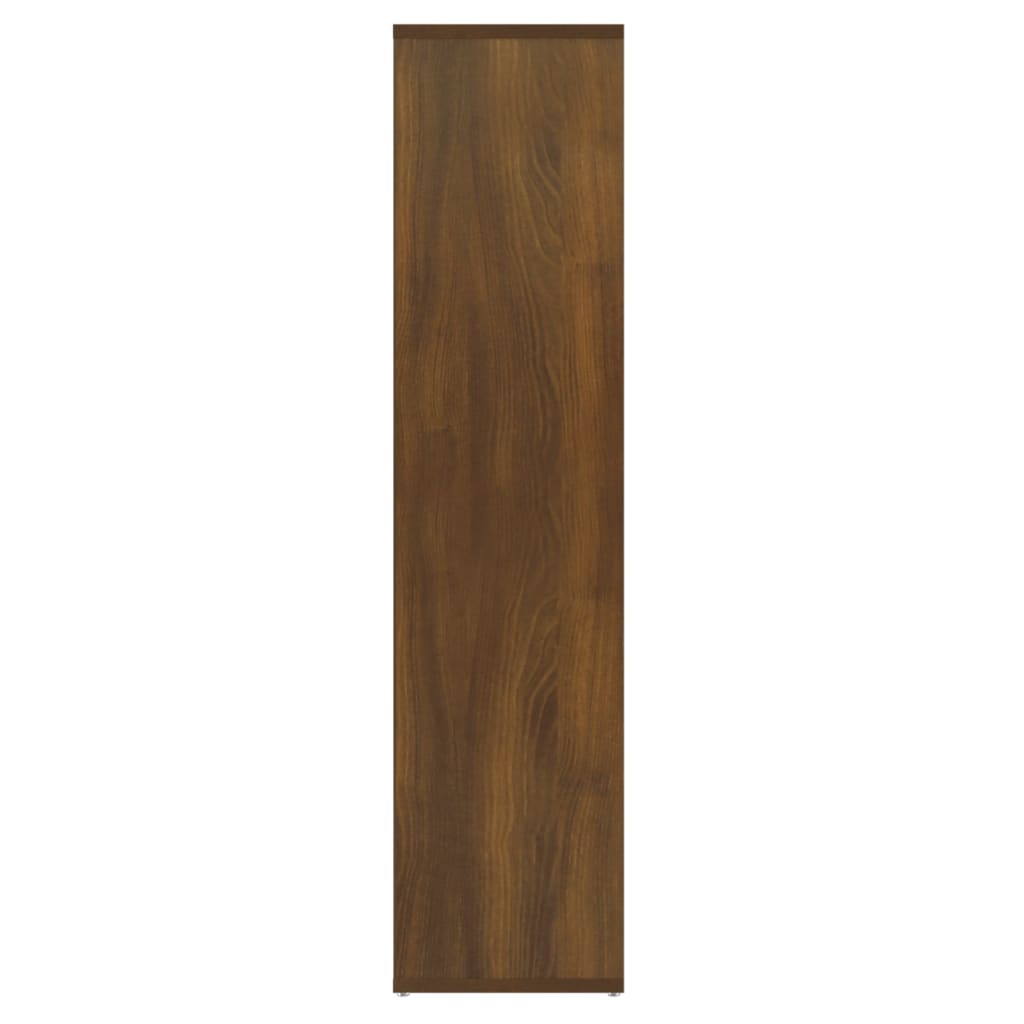 Kirjahylly ruskea tammi 50x25x106 cm - Sisustajankoti.fi
