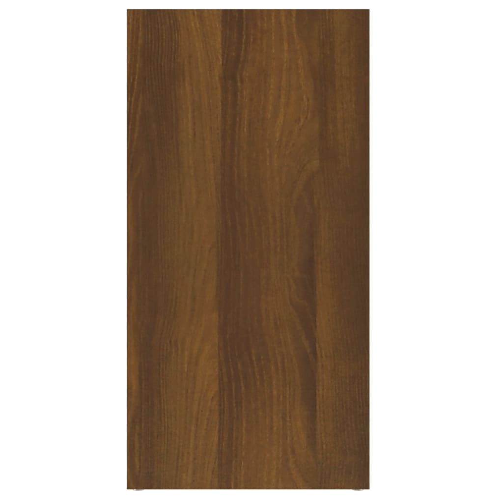 Kirjahylly ruskea tammi 50x25x106 cm - Sisustajankoti.fi