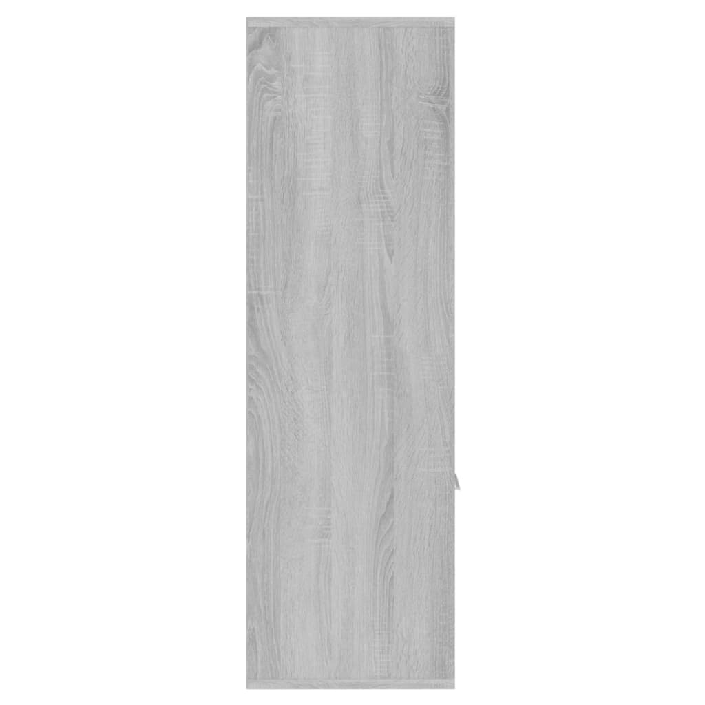 Kirjahylly harmaa Sonoma 98x30x98 cm - Sisustajankoti.fi