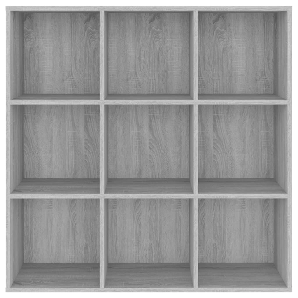 Kirjahylly harmaa Sonoma 98x30x98 cm - Sisustajankoti.fi
