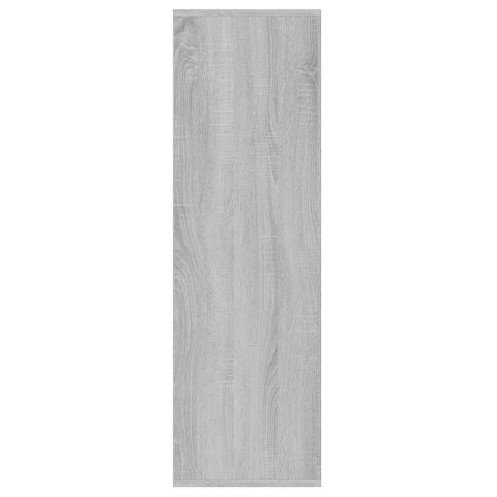 Kirjahylly harmaa Sonoma 98x30x98 cm - Sisustajankoti.fi