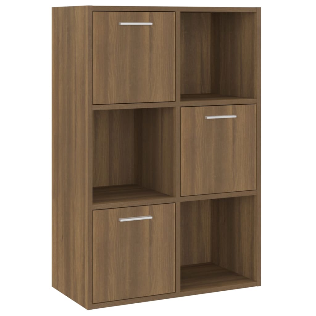 Säilytyskaappi ruskea tammi 60x29,5x90 cm - Sisustajankoti.fi