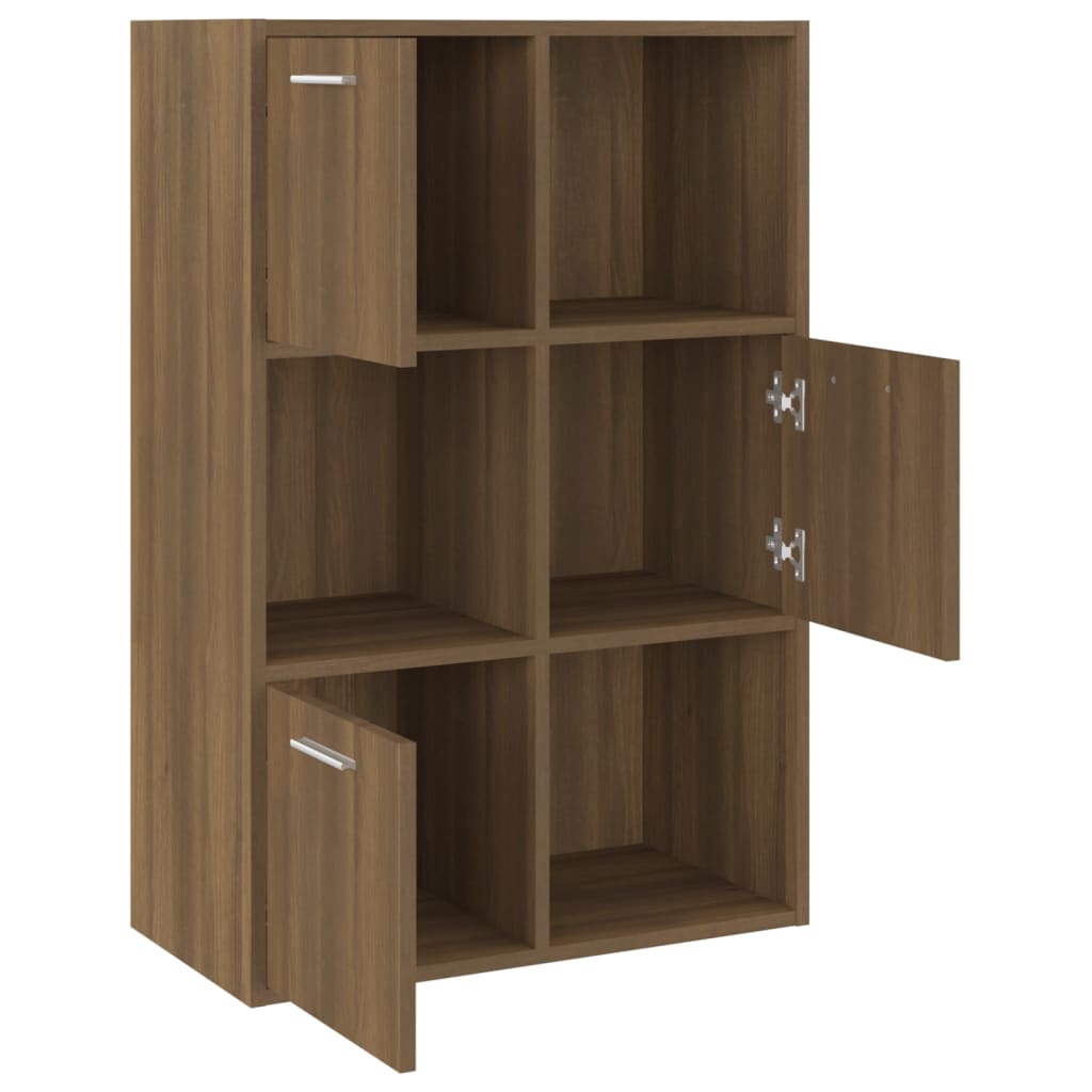 Säilytyskaappi ruskea tammi 60x29,5x90 cm - Sisustajankoti.fi
