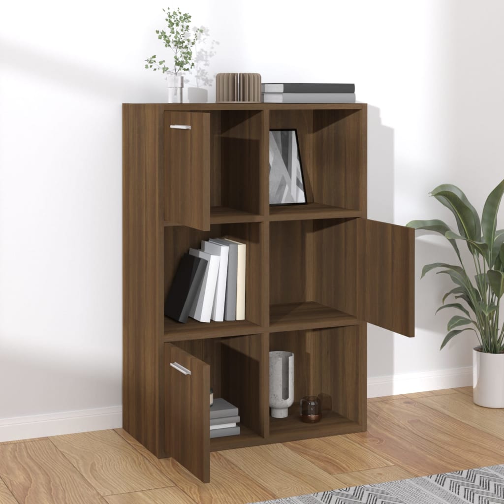 Säilytyskaappi ruskea tammi 60x29,5x90 cm - Sisustajankoti.fi