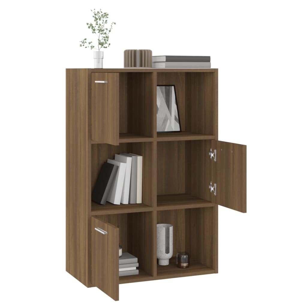 Säilytyskaappi ruskea tammi 60x29,5x90 cm - Sisustajankoti.fi