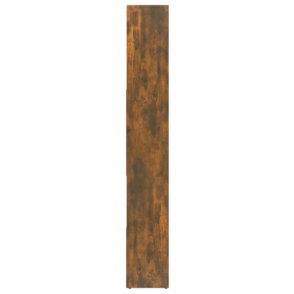 Kirjahylly savutammi 67x24x161 cm tekninen puu - Sisustajankoti.fi