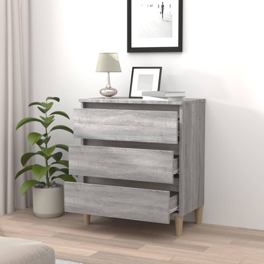 Senkki harmaa Sonoma 60x35x69 cm tekninen puu - Sisustajankoti.fi