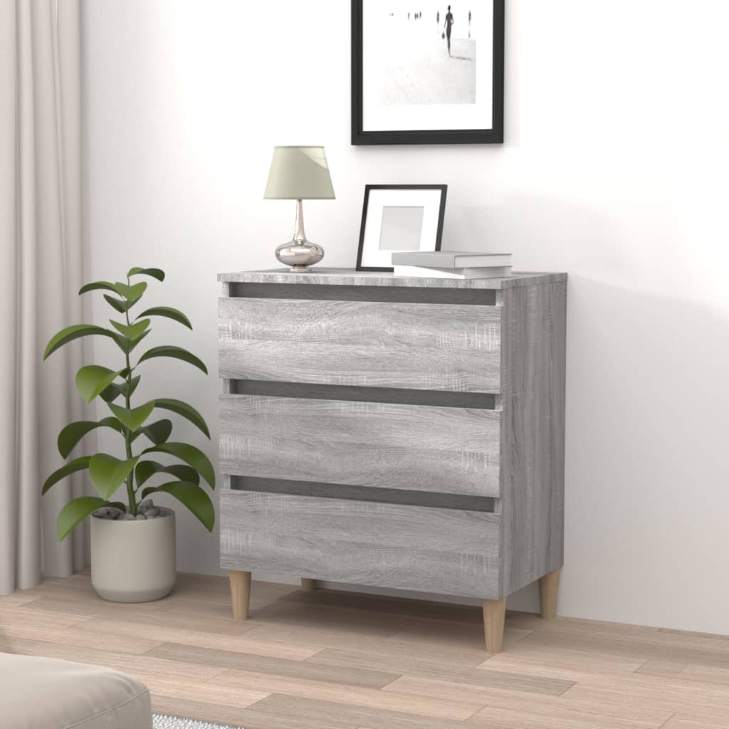 Senkki harmaa Sonoma 60x35x69 cm tekninen puu - Sisustajankoti.fi