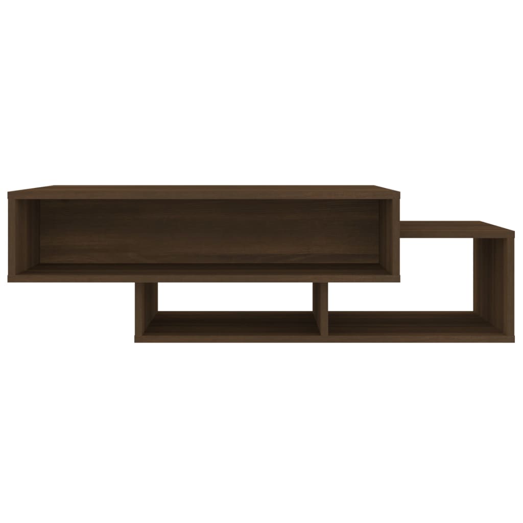 Sohvapöytä ruskea tammi 105x55x32 cm tekninen puu - Sisustajankoti.fi