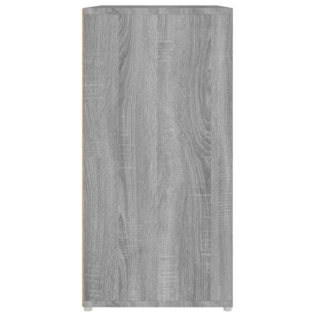 Kenkäteline harmaa Sonoma 60x35x70 cm tekninen puu - Sisustajankoti.fi
