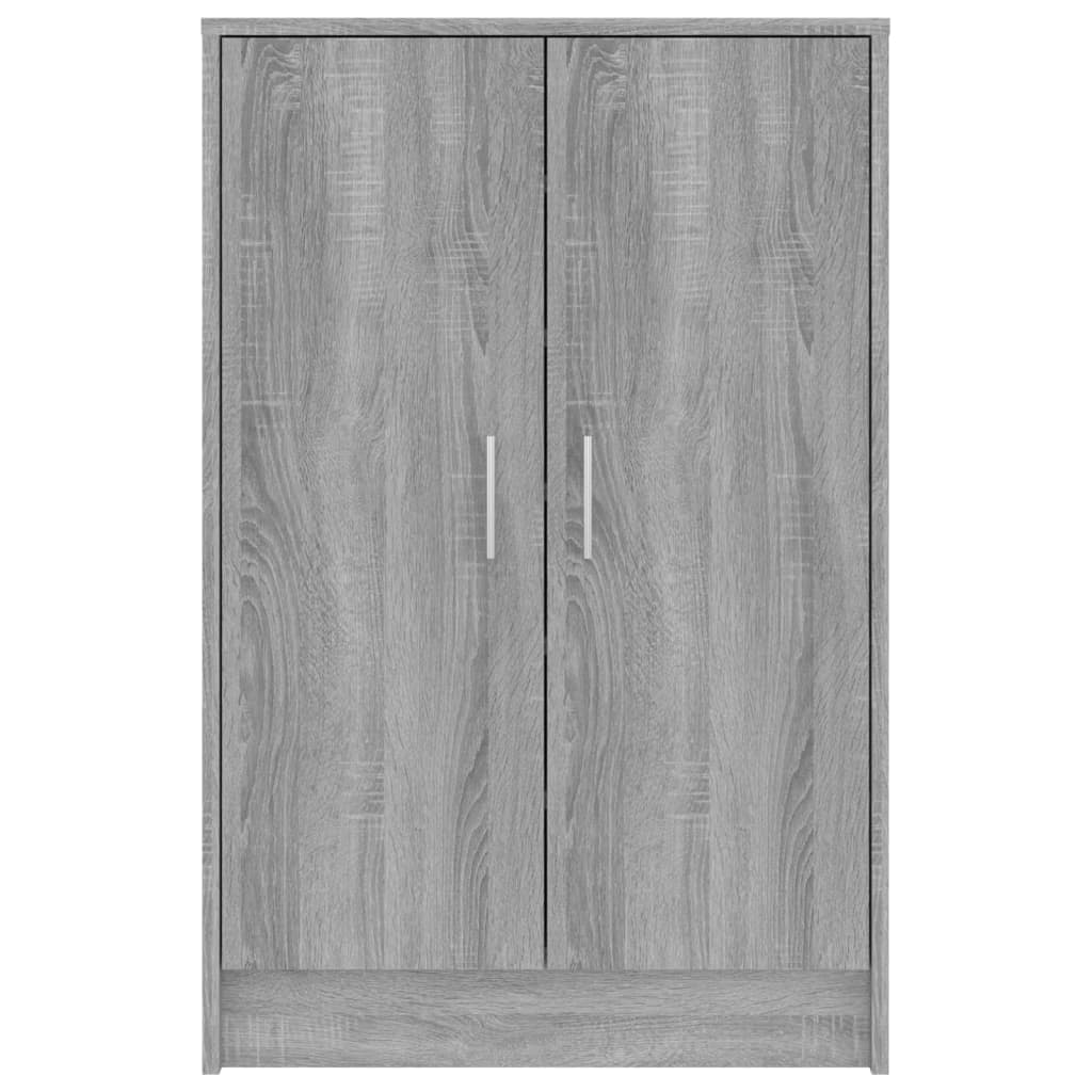 Kenkäteline harmaa Sonoma 60x35x92 cm tekninen puu - Sisustajankoti.fi