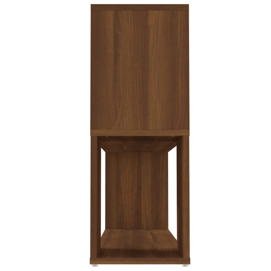 Kirjahylly ruskea tammi 100x24x63 cm tekninen puu - Sisustajankoti.fi