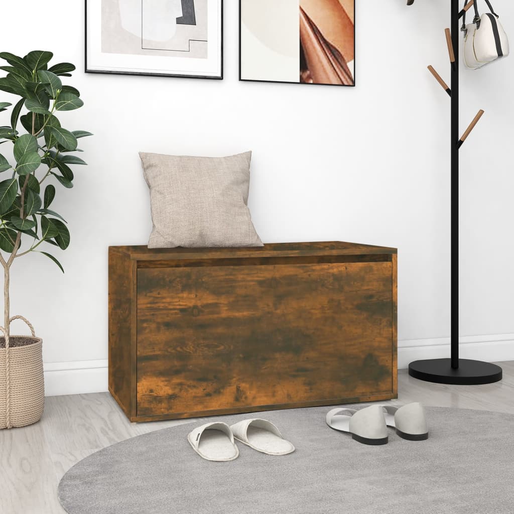 Eteisen penkki 80x40x45 cm savutammi tekninen puu - Sisustajankoti.fi