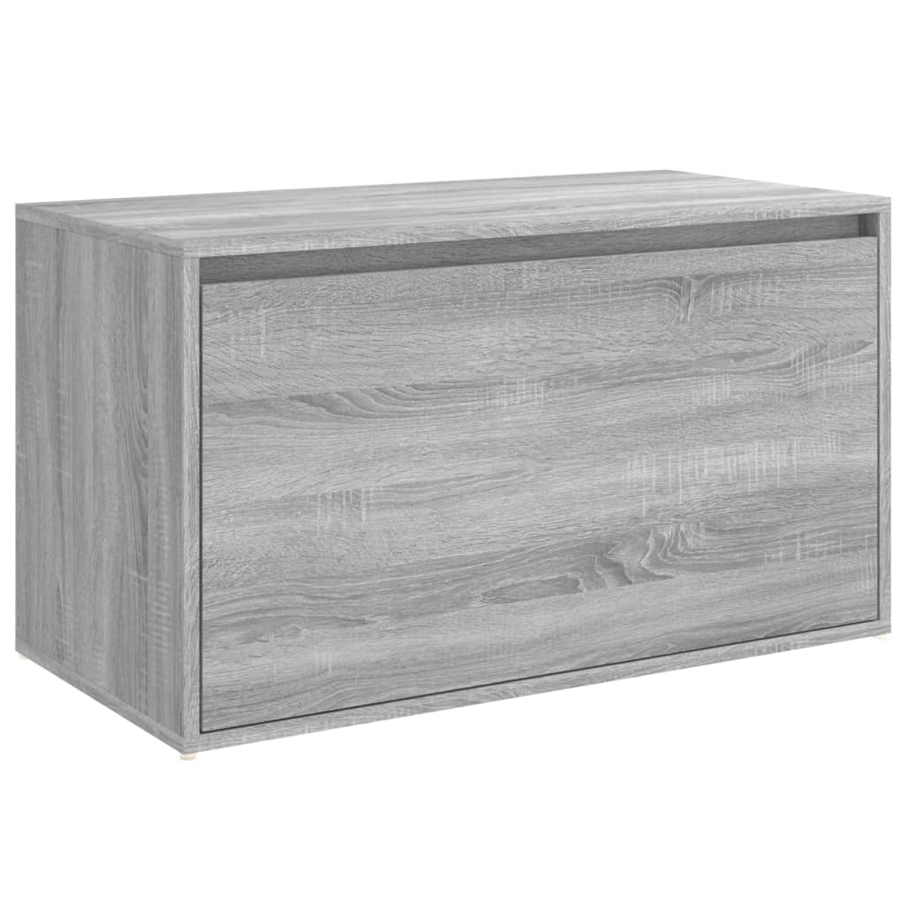 Eteisen penkki 80x40x45 cm harmaa Sonoma tekninen puu - Sisustajankoti.fi