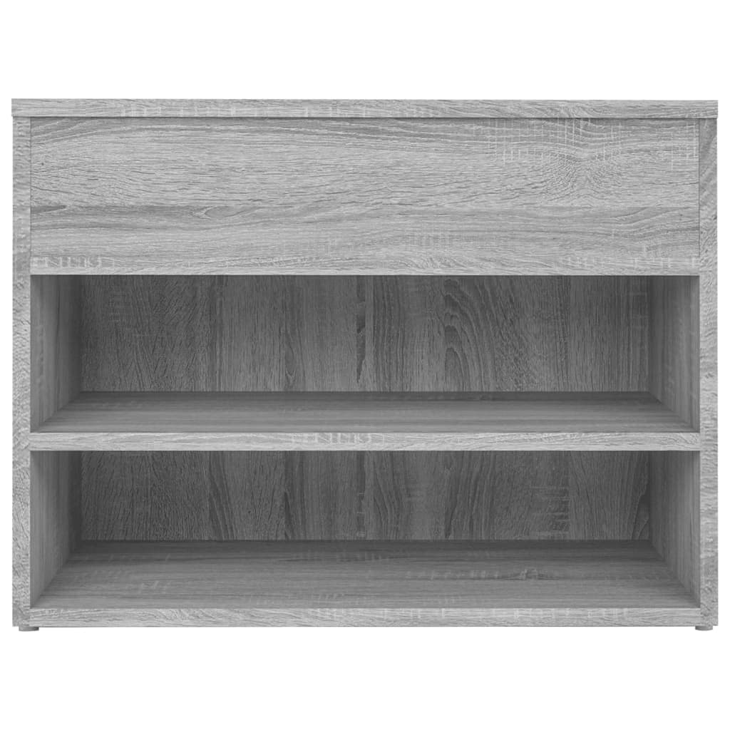 Kenkäpenkki harmaa Sonoma 60x30x45 cm tekninen puu - Sisustajankoti.fi