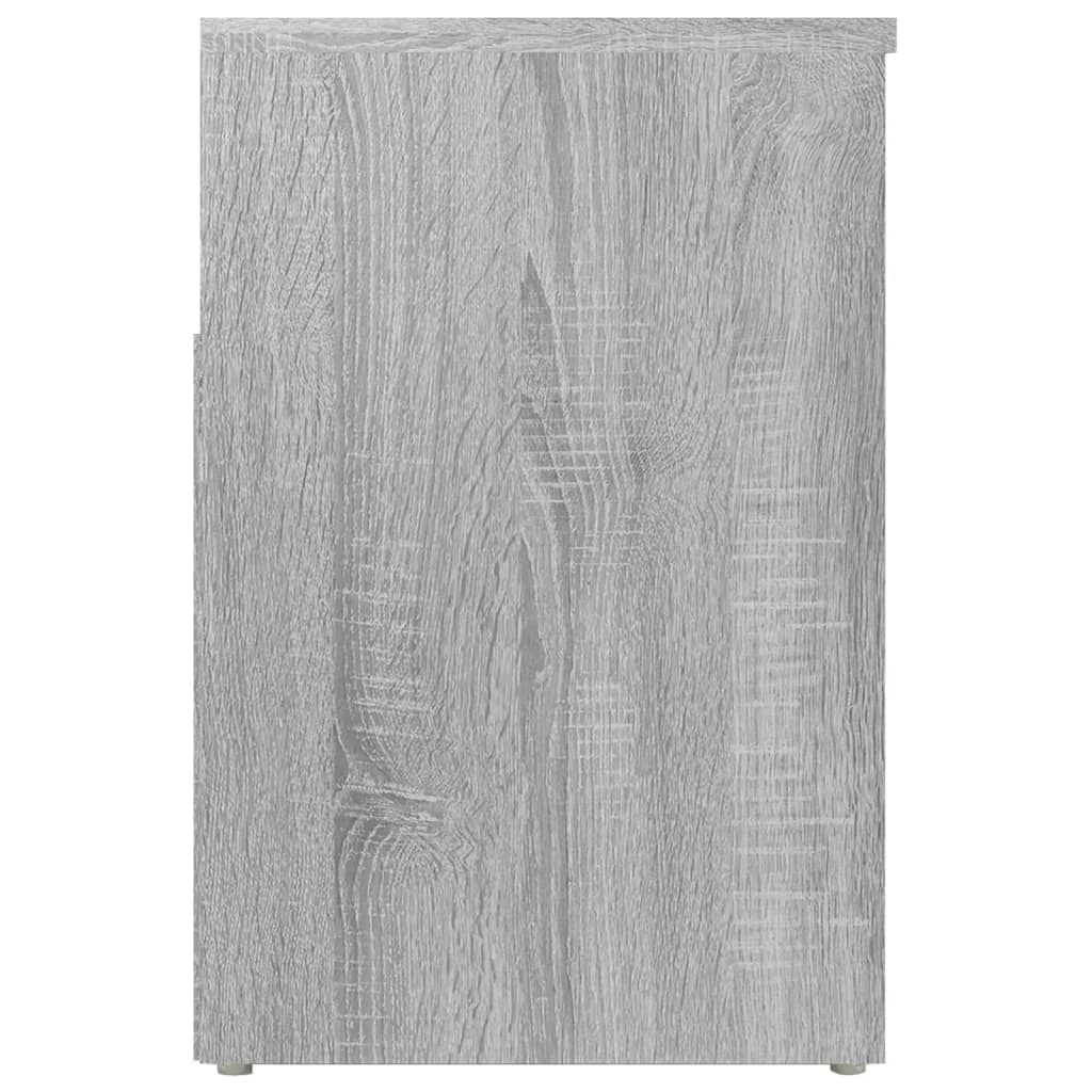 Kenkäpenkki harmaa Sonoma 60x30x45 cm tekninen puu - Sisustajankoti.fi