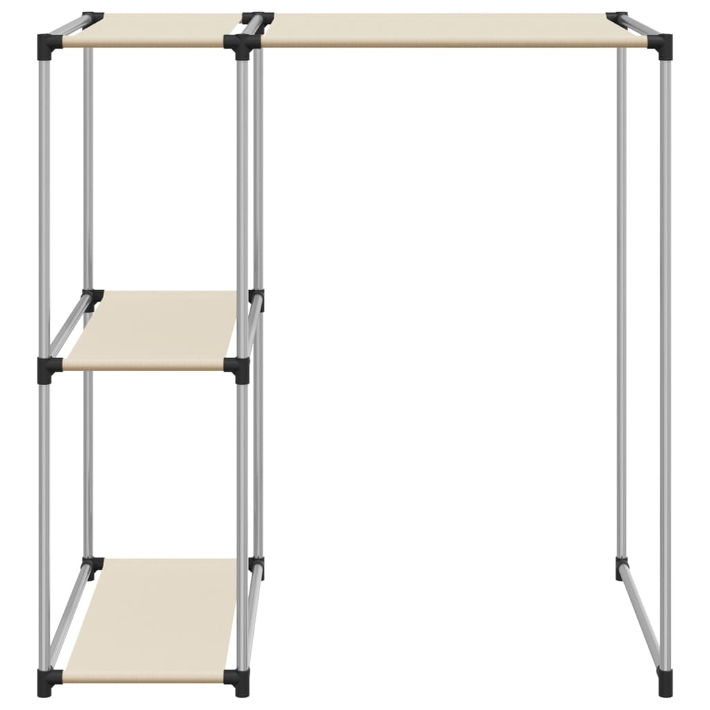 Säilytyshylly pesukoneen ylle kerma 87x55x90,5 cm rauta - Sisustajankoti.fi