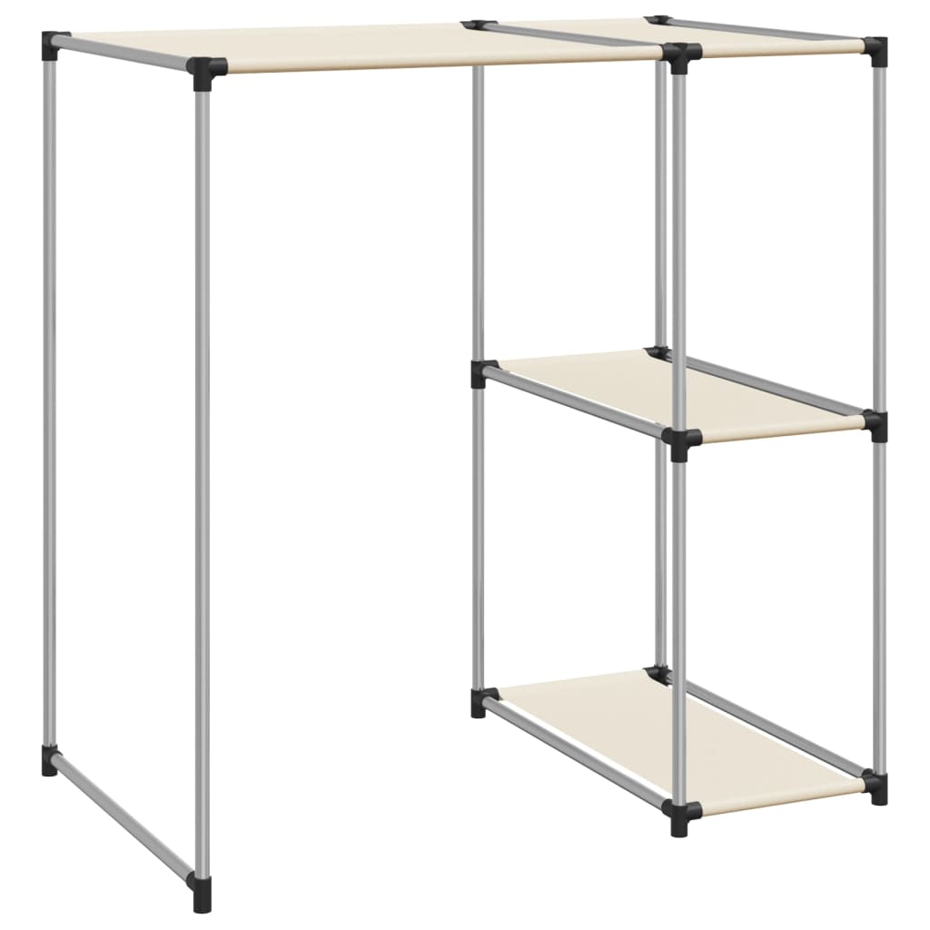 Säilytyshylly pesukoneen ylle kerma 87x55x90,5 cm rauta - Sisustajankoti.fi