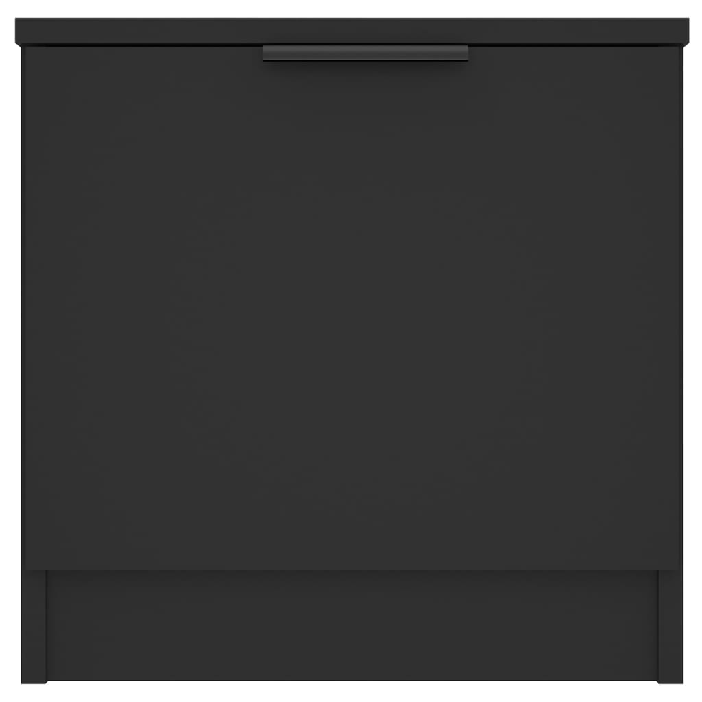 Yöpöydät 2 kpl musta 40x39x40 cm - Sisustajankoti.fi