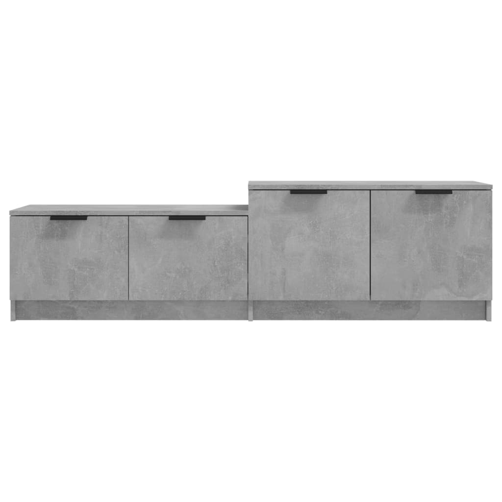 TV-taso betoninharmaa 158,5x36x45 cm tekninen puu - Sisustajankoti.fi