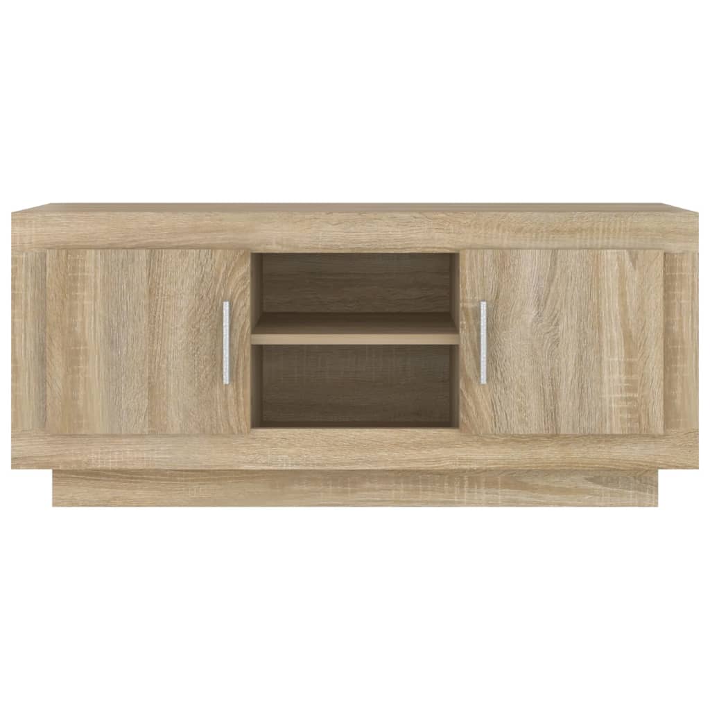 TV-taso Sonoma-tammi 102x35x45 cm tekninen puu - Sisustajankoti.fi