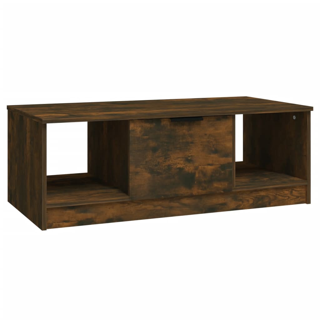Sohvapöytä savutammi 102x50x36 cm tekninen puu - Sisustajankoti.fi