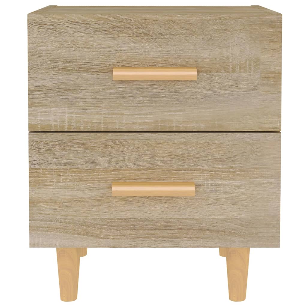 Yöpöydät 2 kpl Sonoma-tammi 40x35x47,5 cm - Sisustajankoti.fi