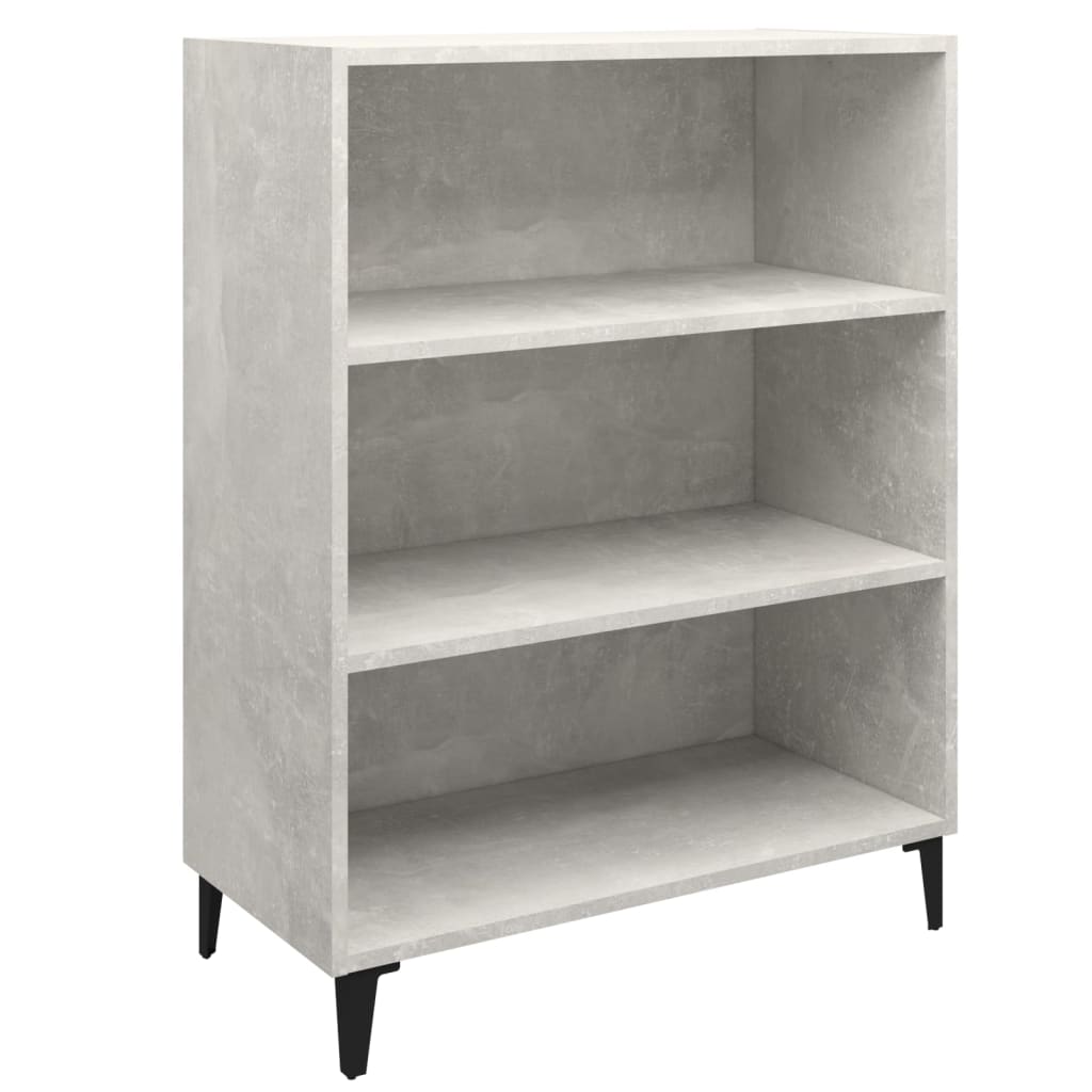 Senkki betoninharmaa 69,5x32,5x90 cm tekninen puu - Sisustajankoti.fi